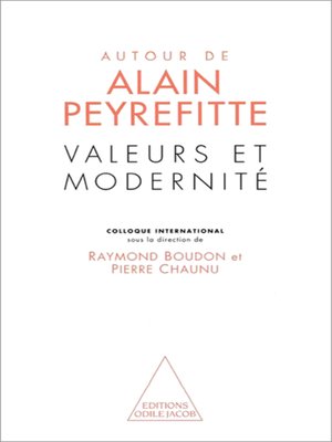 cover image of Valeurs et Modernité